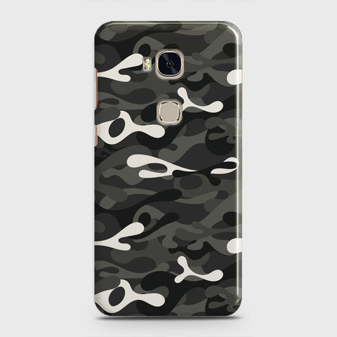 Huawei Honor 5X Cover - Camo Series - Ranger Grey Design - Matte Finish - Snap On Hard Case with LifeTime Colors Guarantee