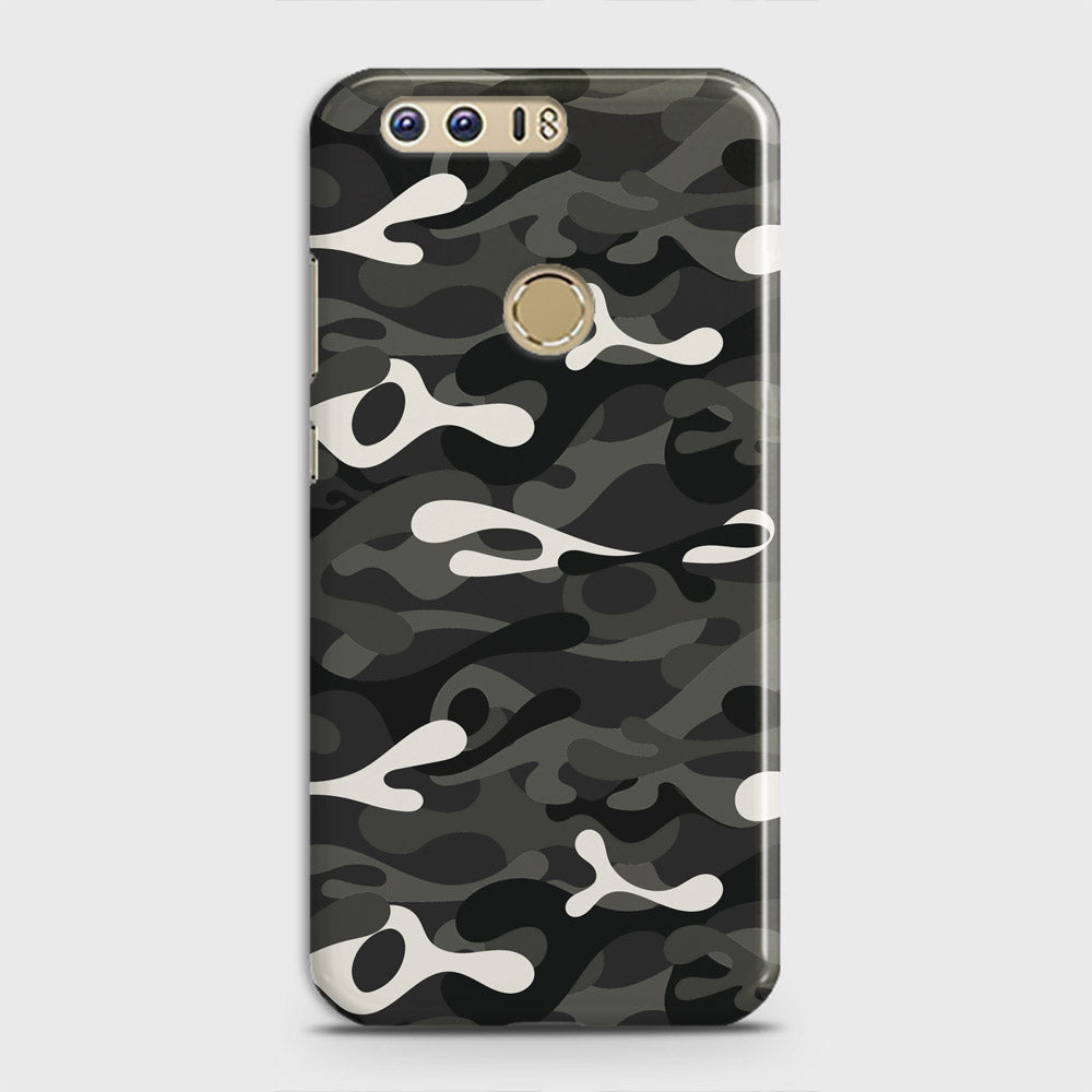 Huawei Honor 8 Cover - Camo Series - Ranger Grey Design - Matte Finish - Snap On Hard Case with LifeTime Colors Guarantee