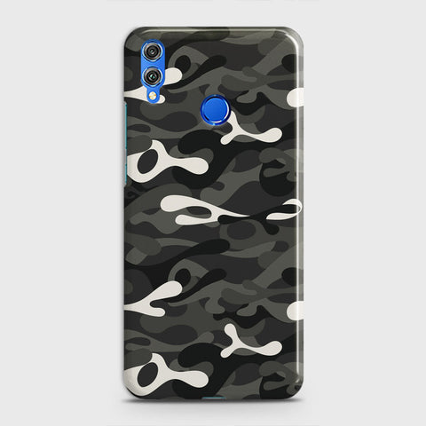 Huawei Honor 8X Cover - Camo Series - Ranger Grey Design - Matte Finish - Snap On Hard Case with LifeTime Colors Guarantee