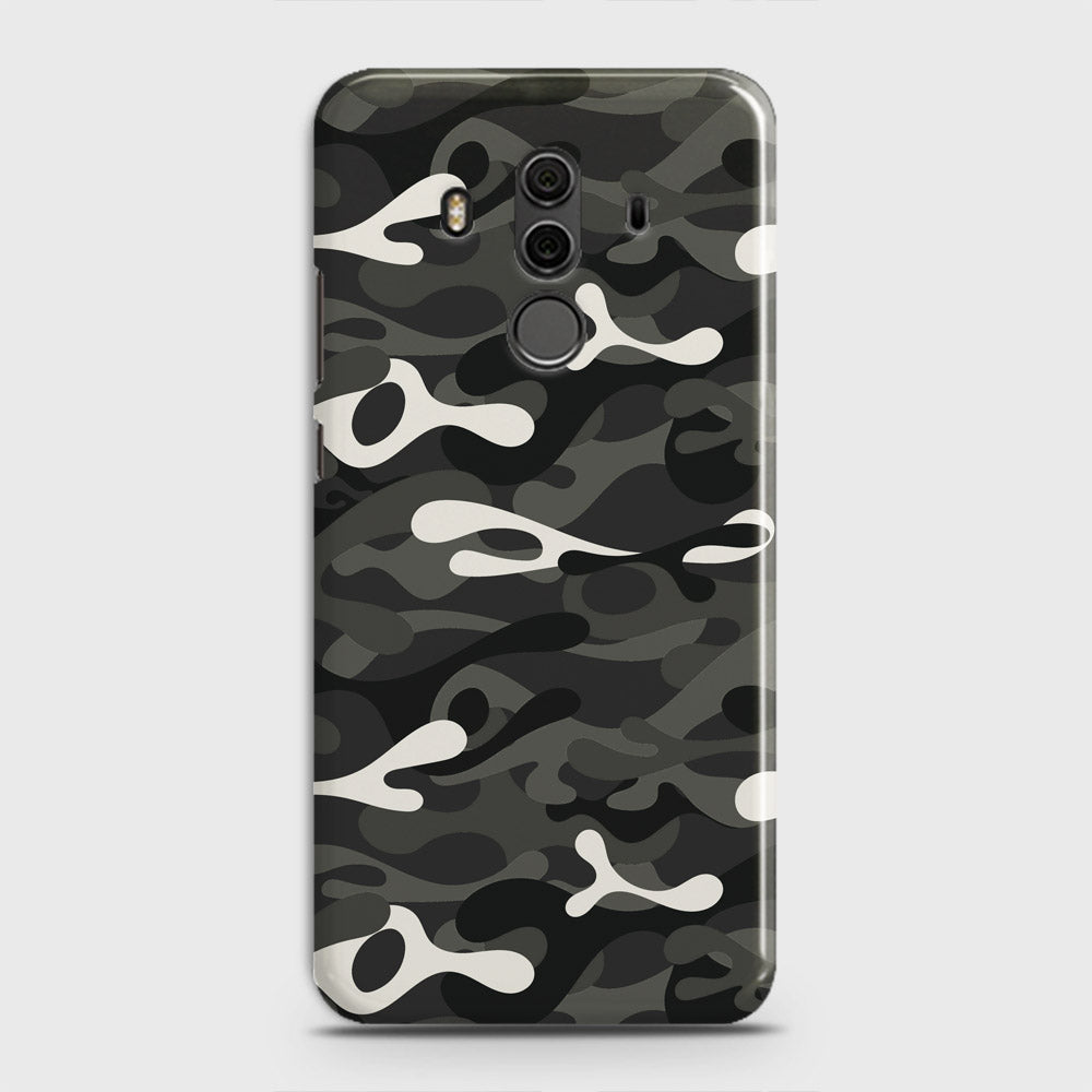 Huawei Mate 10 Pro Cover - Camo Series - Ranger Grey Design - Matte Finish - Snap On Hard Case with LifeTime Colors Guarantee