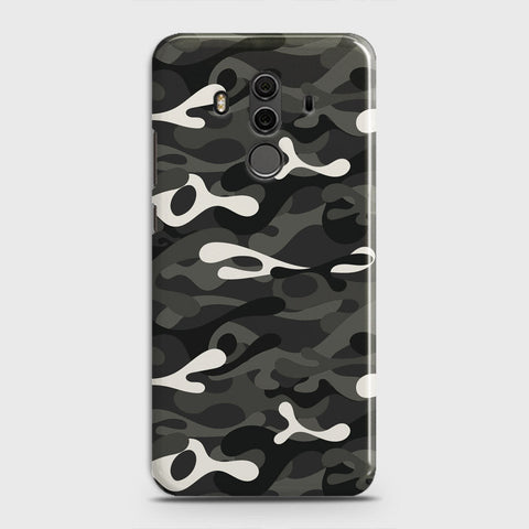 Huawei Mate 10 Pro Cover - Camo Series - Ranger Grey Design - Matte Finish - Snap On Hard Case with LifeTime Colors Guarantee