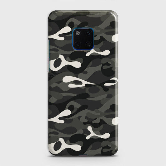 Huawei Mate 20 Pro Cover - Camo Series - Ranger Grey Design - Matte Finish - Snap On Hard Case with LifeTime Colors Guarantee