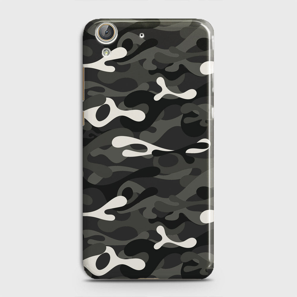 Huawei Y6 II Cover - Camo Series - Ranger Grey Design - Matte Finish - Snap On Hard Case with LifeTime Colors Guarantee