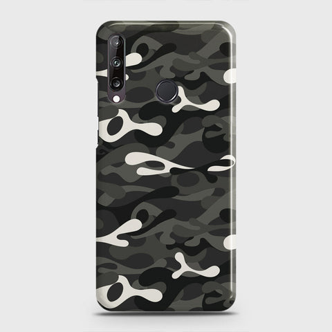 Huawei Y7p  Cover - Camo Series - Ranger Grey Design - Matte Finish - Snap On Hard Case with LifeTime Colors Guarantee