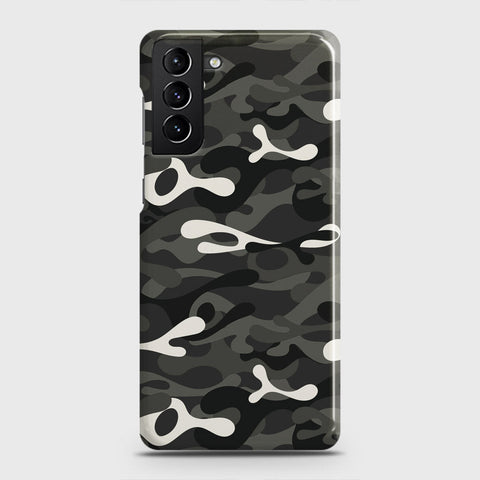 Samsung Galaxy S21 Plus 5G Cover - Camo Series - Ranger Grey Design - Matte Finish - Snap On Hard Case with LifeTime Colors Guarantee