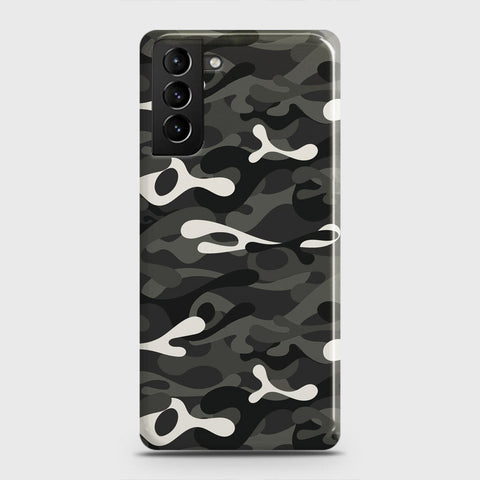 Samsung Galaxy S21 5G Cover - Camo Series - Ranger Grey Design - Matte Finish - Snap On Hard Case with LifeTime Colors Guarantee