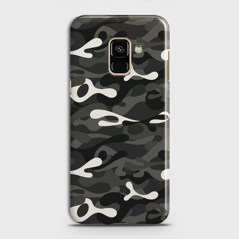 Samsung Galaxy A6 2018 Cover - Camo Series - Ranger Grey Design - Matte Finish - Snap On Hard Case with LifeTime Colors Guarantee