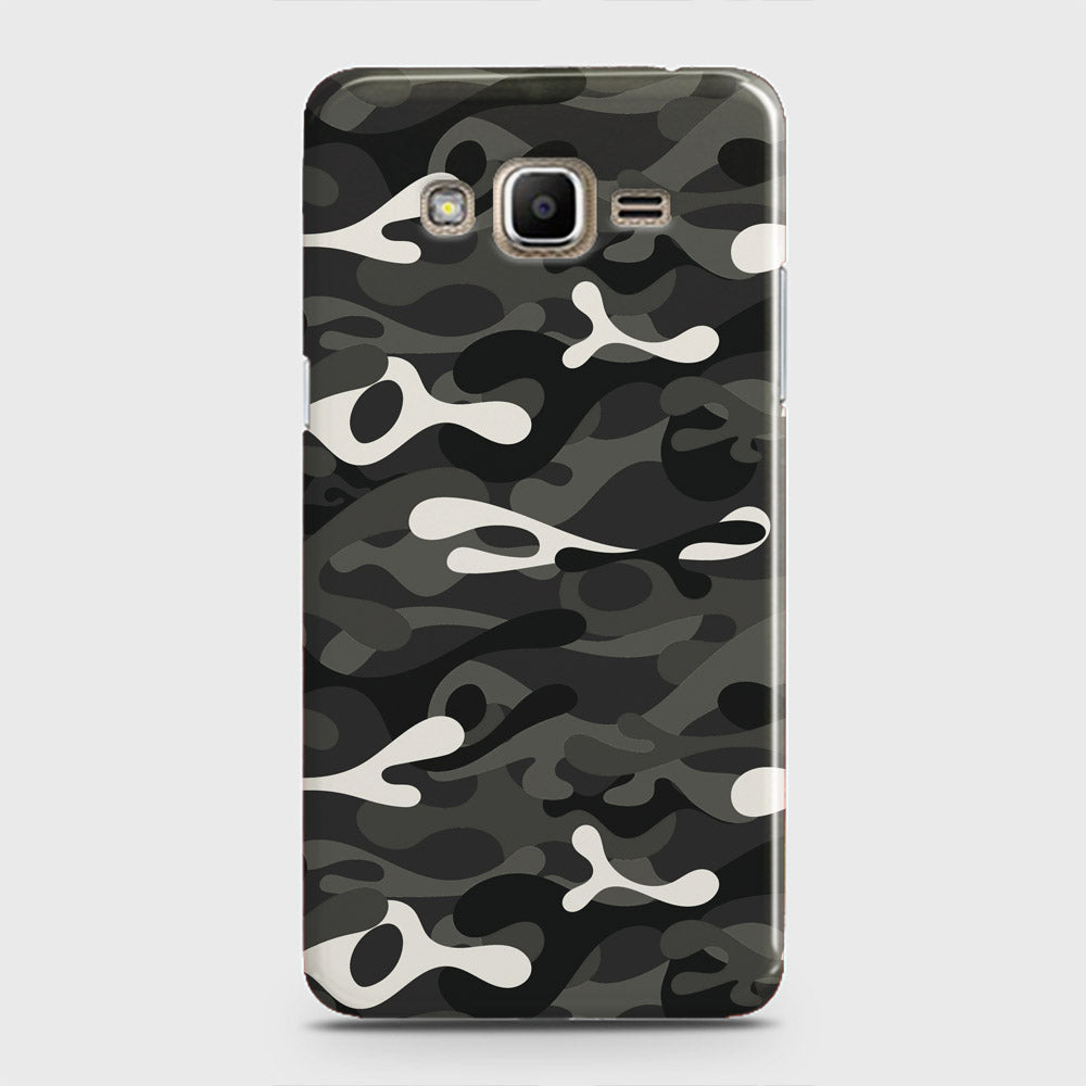 Samsung Galaxy J7 Core Cover - Camo Series - Ranger Grey Design - Matte Finish - Snap On Hard Case with LifeTime Colors Guarantee
