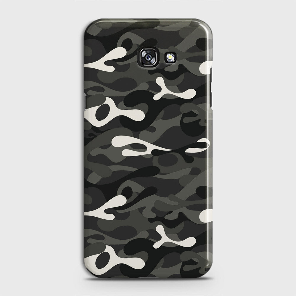 Samsung Galaxy A7 2017 / A720 Cover - Camo Series - Ranger Grey Design - Matte Finish - Snap On Hard Case with LifeTime Colors Guarantee