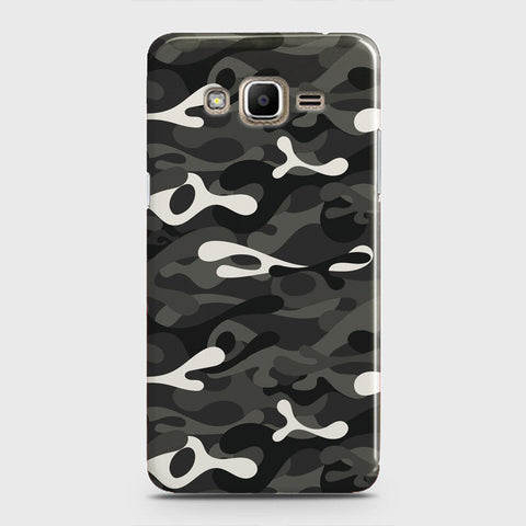 Samsung Galaxy Grand Prime Cover - Camo Series - Ranger Grey Design - Matte Finish - Snap On Hard Case with LifeTime Colors Guarantee