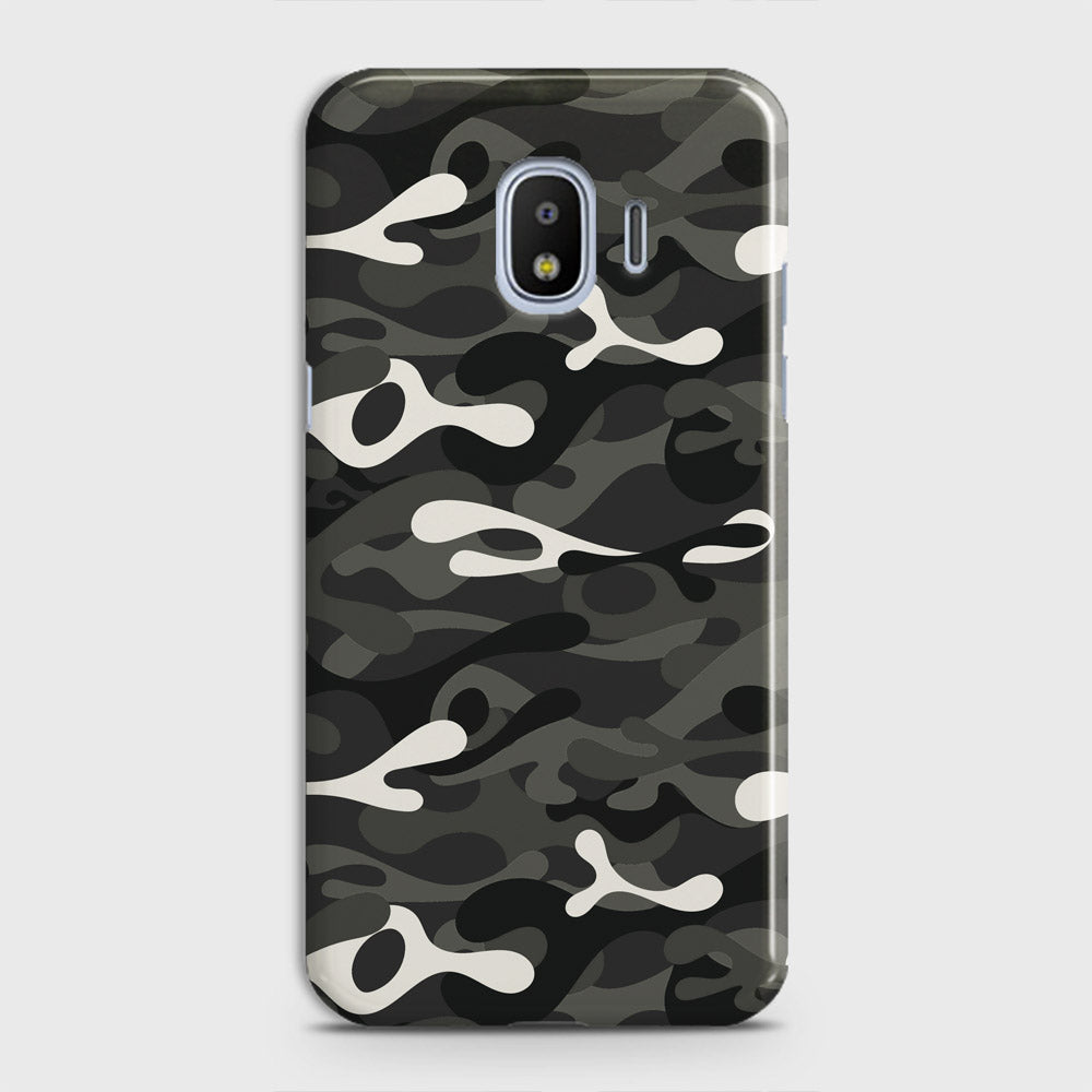Samsung Galaxy J4 2018 Cover - Camo Series - Ranger Grey Design - Matte Finish - Snap On Hard Case with LifeTime Colors Guarantee