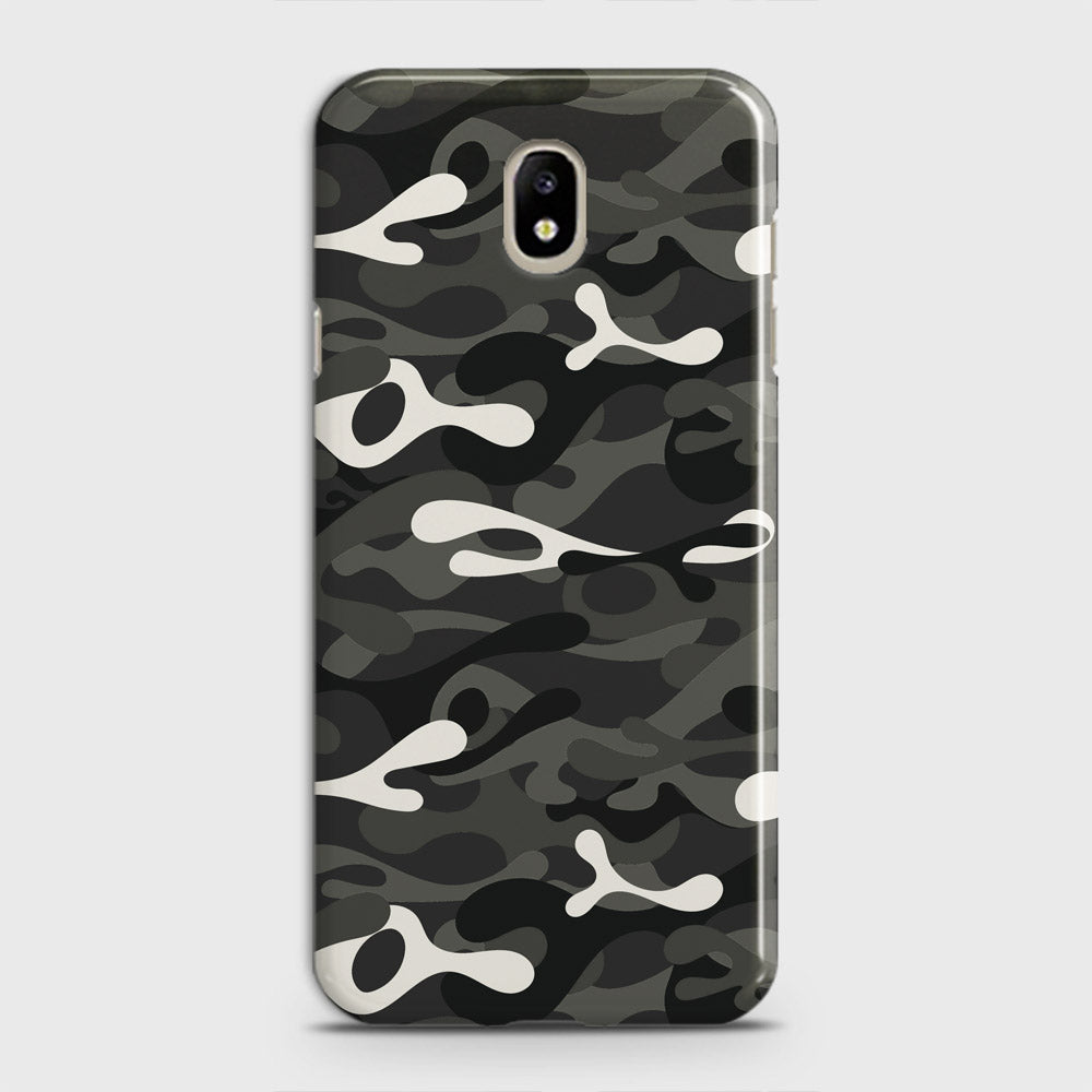 Samsung Galaxy J7 2018 Cover - Camo Series - Ranger Grey Design - Matte Finish - Snap On Hard Case with LifeTime Colors Guarantee