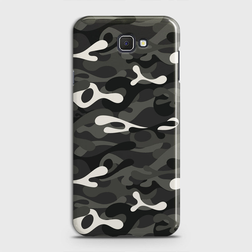 Samsung Galaxy J7 Prime Cover - Camo Series - Ranger Grey Design - Matte Finish - Snap On Hard Case with LifeTime Colors Guarantee