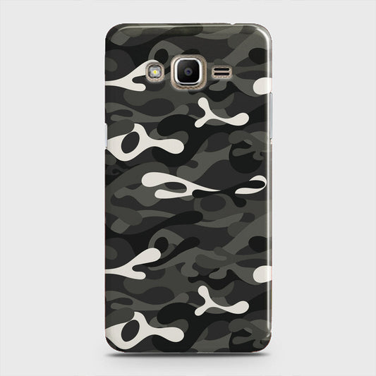 Samsung Galaxy J5 Cover - Camo Series - Ranger Grey Design - Matte Finish - Snap On Hard Case with LifeTime Colors Guarantee