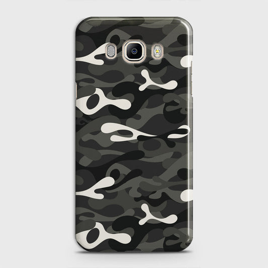 Samsung Galaxy J5 2016 / J510 Cover - Camo Series - Ranger Grey Design - Matte Finish - Snap On Hard Case with LifeTime Colors Guarantee