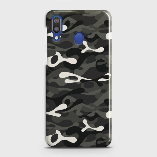 Samsung Galaxy M20 Cover - Camo Series - Ranger Grey Design - Matte Finish - Snap On Hard Case with LifeTime Colors Guarantee