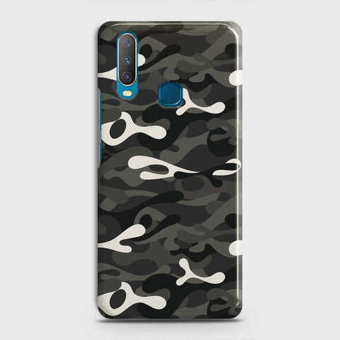 Vivo Y15 Cover - Camo Series - Ranger Grey Design - Matte Finish - Snap On Hard Case with LifeTime Colors Guarantee