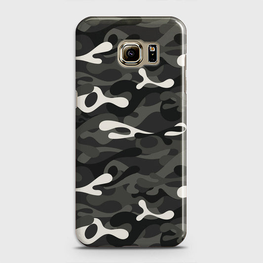Samsung Galaxy S6 Cover - Camo Series - Ranger Grey Design - Matte Finish - Snap On Hard Case with LifeTime Colors Guarantee