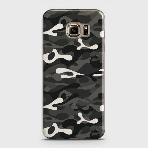 Samsung Galaxy S6 Edge Cover - Camo Series - Ranger Grey Design - Matte Finish - Snap On Hard Case with LifeTime Colors Guarantee