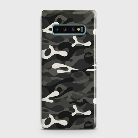 Samsung Galaxy S10 Cover - Camo Series - Ranger Grey Design - Matte Finish - Snap On Hard Case with LifeTime Colors Guarantee