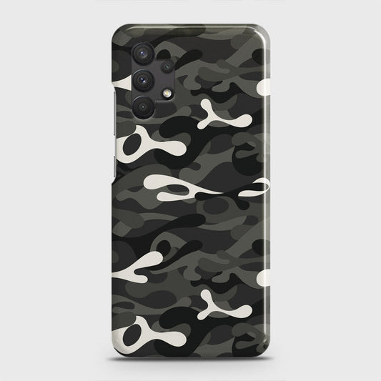 Samsung Galaxy A32 Cover - Camo Series - Ranger Grey Design - Matte Finish - Snap On Hard Case with LifeTime Colors Guarantee