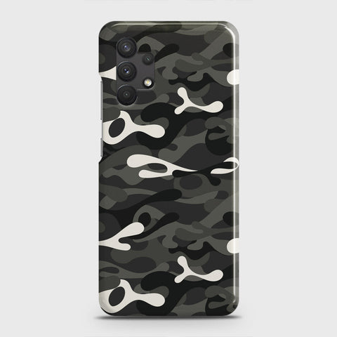 Samsung Galaxy A32 Cover - Camo Series - Ranger Grey Design - Matte Finish - Snap On Hard Case with LifeTime Colors Guarantee