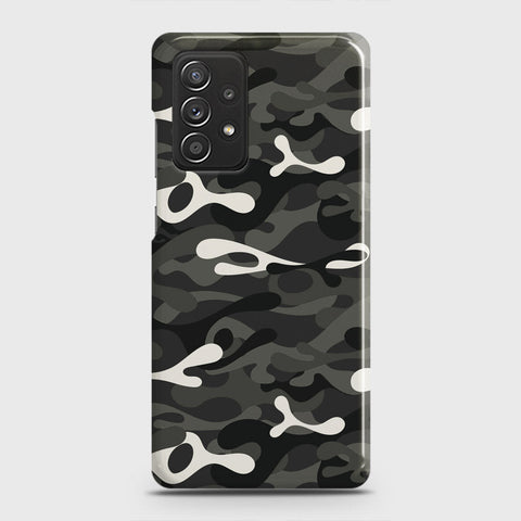 Samsung Galaxy A52 Cover - Camo Series - Ranger Grey Design - Matte Finish - Snap On Hard Case with LifeTime Colors Guarantee