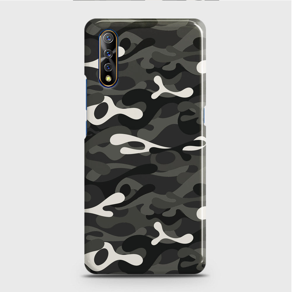 Vivo S1 Cover - Camo Series - Ranger Grey Design - Matte Finish - Snap On Hard Case with LifeTime Colors Guarantee