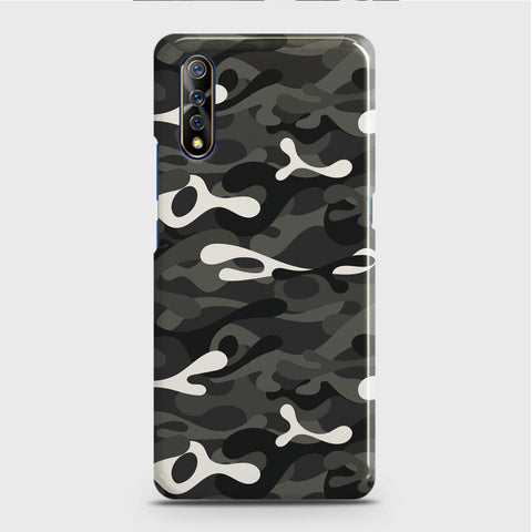 Vivo S1 Cover - Camo Series - Ranger Grey Design - Matte Finish - Snap On Hard Case with LifeTime Colors Guarantee