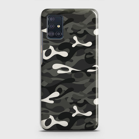 Samsung Galaxy A71 Cover - Camo Series - Ranger Grey Design - Matte Finish - Snap On Hard Case with LifeTime Colors Guarantee
