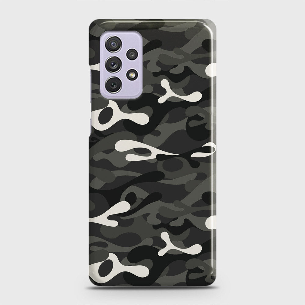 Samsung Galaxy A72 Cover - Camo Series - Ranger Grey Design - Matte Finish - Snap On Hard Case with LifeTime Colors Guarantee