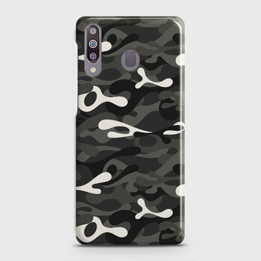 Samsung Galaxy M30 Cover - Camo Series - Ranger Grey Design - Matte Finish - Snap On Hard Case with LifeTime Colors Guarantee