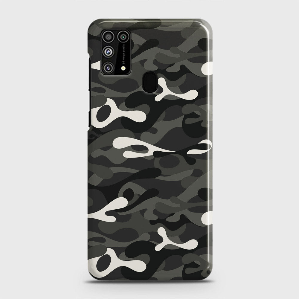 Samsung Galaxy M31 Cover - Camo Series - Ranger Grey Design - Matte Finish - Snap On Hard Case with LifeTime Colors Guarantee