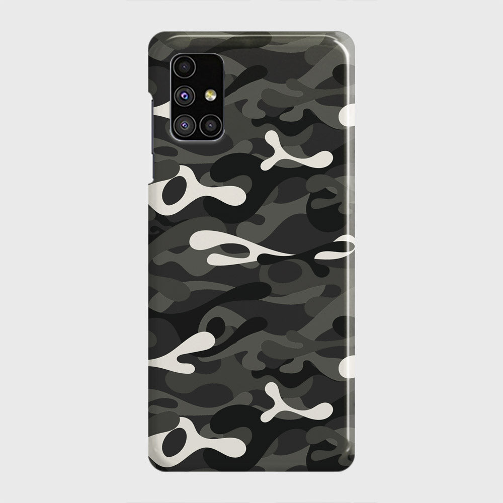 Samsung Galaxy M51 Cover - Camo Series - Ranger Grey Design - Matte Finish - Snap On Hard Case with LifeTime Colors Guarantee