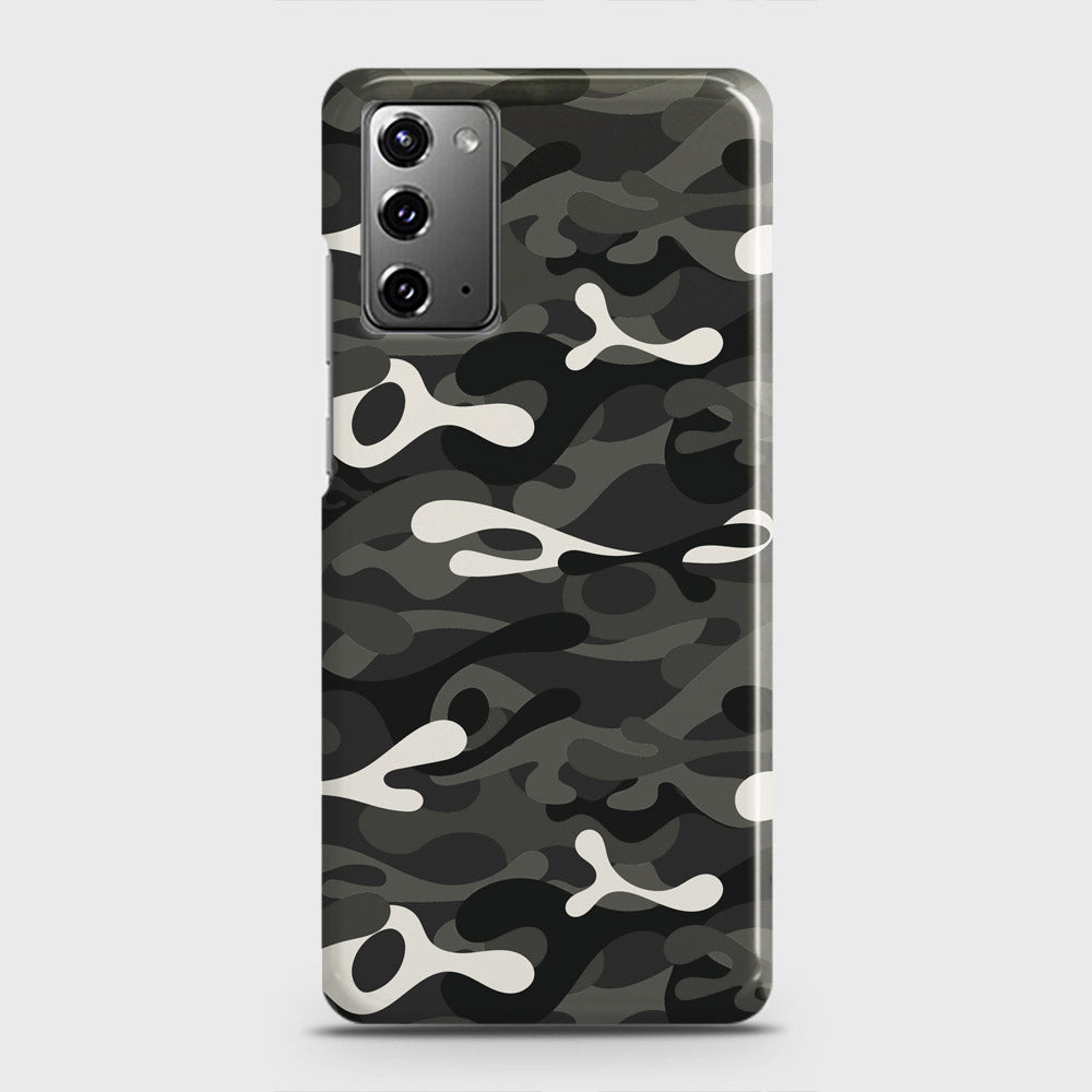 Samsung Galaxy Note 20 Cover - Camo Series - Ranger Grey Design - Matte Finish - Snap On Hard Case with LifeTime Colors Guarantee
