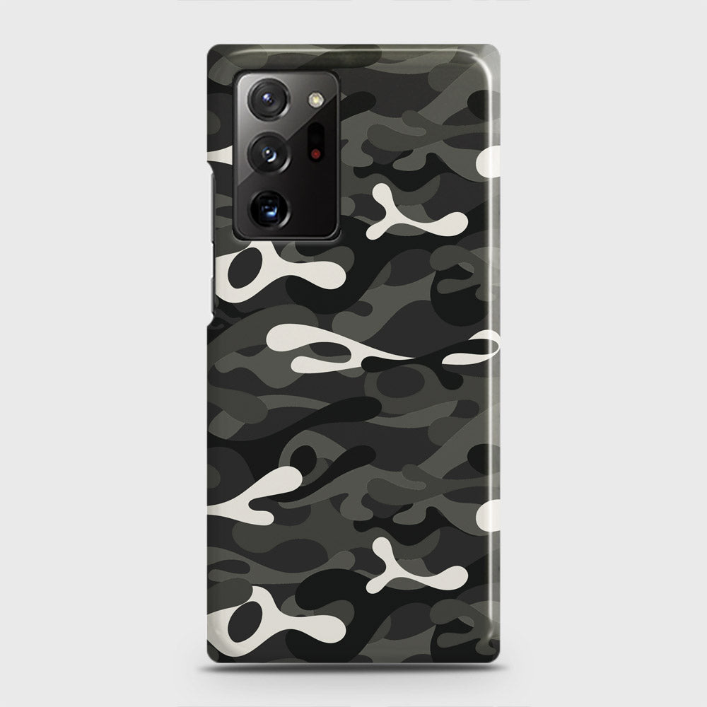 Samsung Galaxy Note 20 Ultra Cover - Camo Series - Ranger Grey Design - Matte Finish - Snap On Hard Case with LifeTime Colors Guarantee