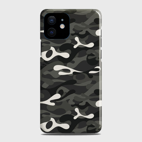 iPhone 12 Mini Cover - Camo Series - Ranger Grey Design - Matte Finish - Snap On Hard Case with LifeTime Colors Guarantee