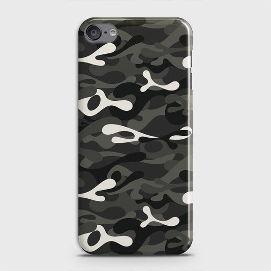 iPod Touch 6 Cover - Camo Series - Ranger Grey Design - Matte Finish - Snap On Hard Case with LifeTime Colors Guarantee