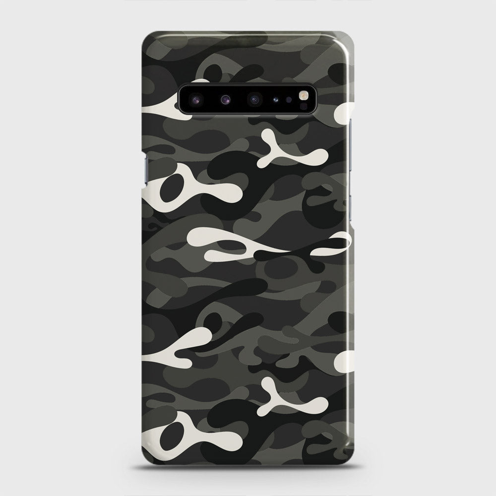 Samsung Galaxy S10 5G Cover - Camo Series - Ranger Grey Design - Matte Finish - Snap On Hard Case with LifeTime Colors Guarantee