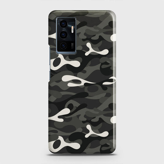 Vivo V23e Cover - Camo Series - Ranger Grey Design - Matte Finish - Snap On Hard Case with LifeTime Colors Guarantee