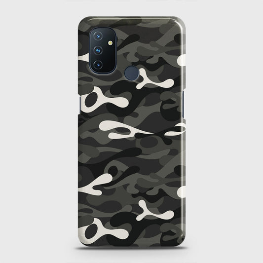 OnePlus Nord N100 Cover - Camo Series - Ranger Grey Design - Matte Finish - Snap On Hard Case with LifeTime Colors Guarantee