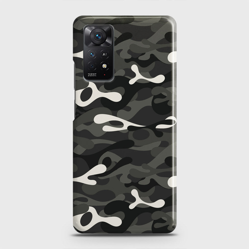 Xiaomi Redmi Note 11S Cover - Camo Series - Ranger Grey Design - Matte Finish - Snap On Hard Case with LifeTime Colors Guarantee