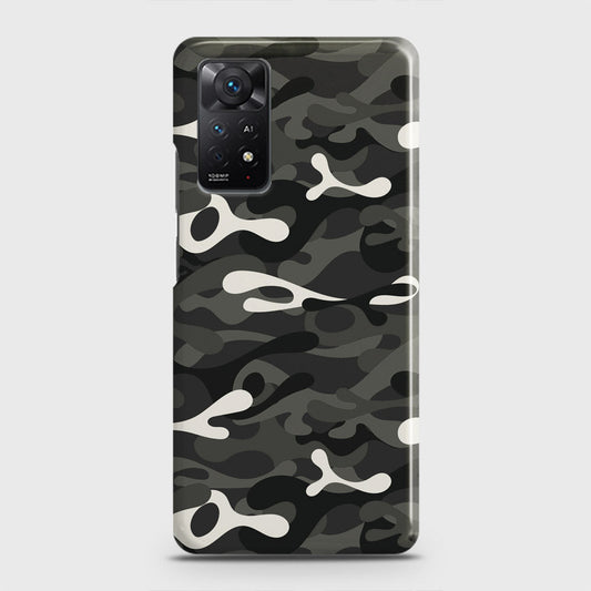 Xiaomi Redmi Note 11S Cover - Camo Series - Ranger Grey Design - Matte Finish - Snap On Hard Case with LifeTime Colors Guarantee