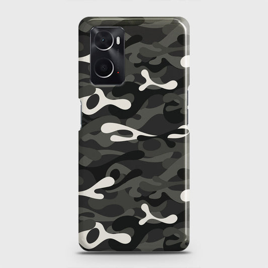 Oppo A36 Cover - Camo Series - Ranger Grey Design - Matte Finish - Snap On Hard Case with LifeTime Colors Guarantee