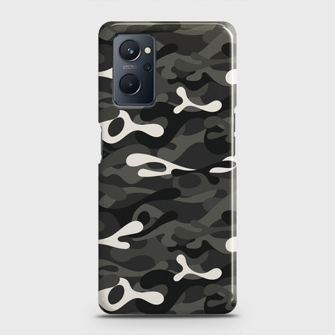 Realme 9i Cover - Camo Series - Ranger Grey Design - Matte Finish - Snap On Hard Case with LifeTime Colors Guarantee