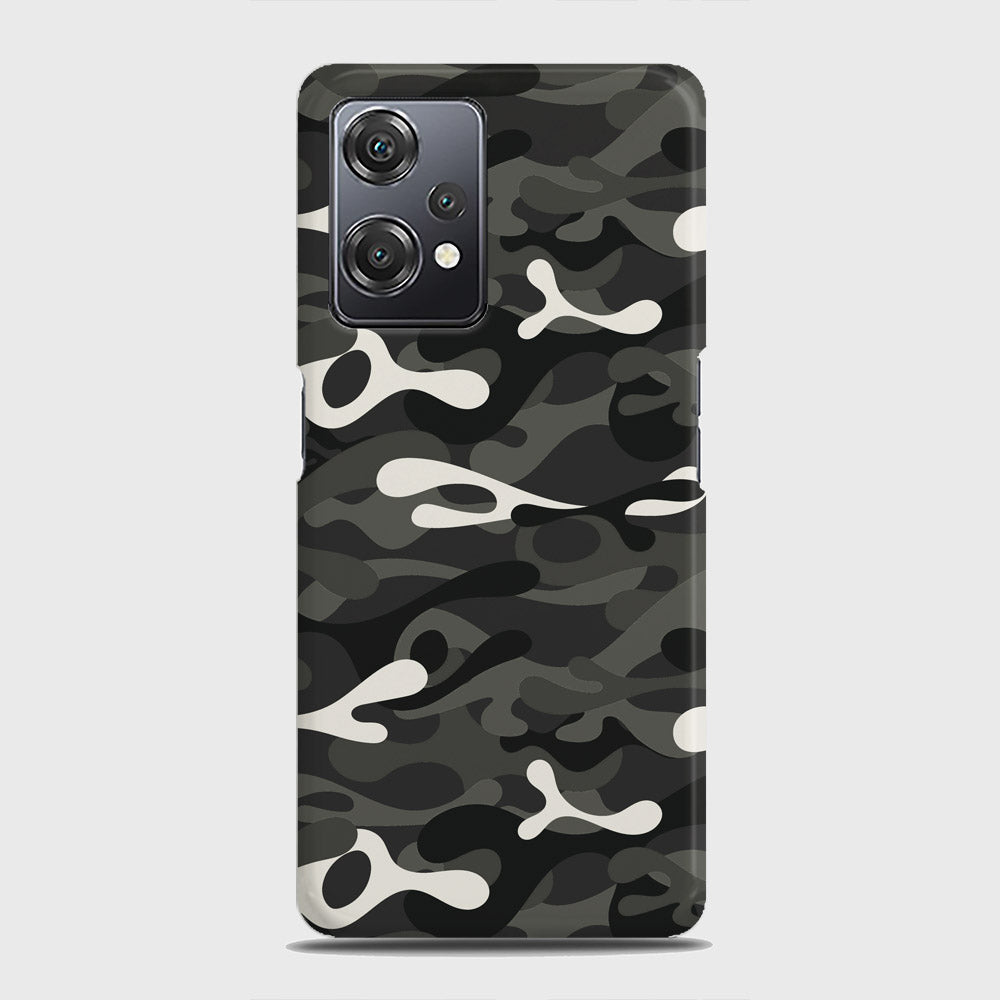 OnePlus Nord CE 2 Lite 5G Cover - Camo Series - Ranger Grey Design - Matte Finish - Snap On Hard Case with LifeTime Colors Guarantee