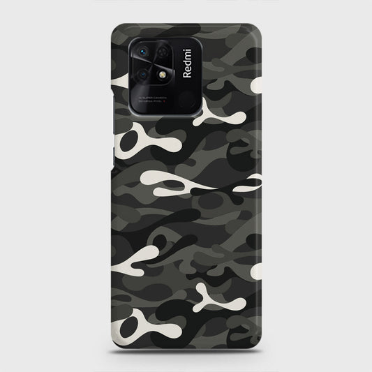 Xiaomi Redmi 10C Cover - Camo Series - Ranger Grey Design - Matte Finish - Snap On Hard Case with LifeTime Colors Guarantee