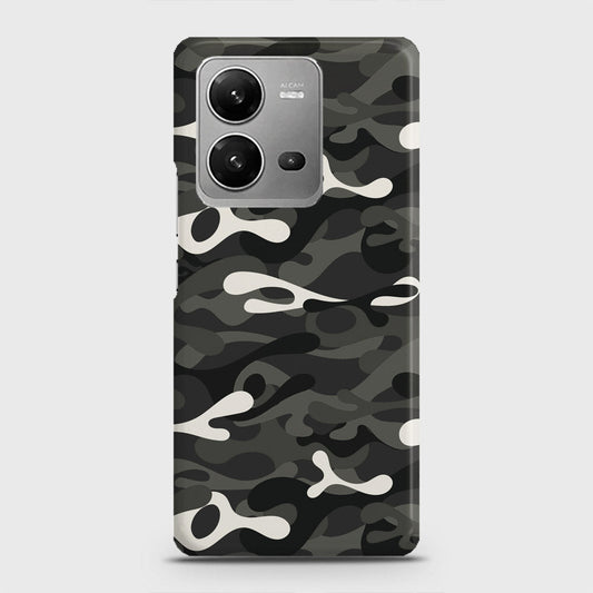 Vivo V25 Cover - Camo Series - Ranger Grey Design - Matte Finish - Snap On Hard Case with LifeTime Colors Guarantee