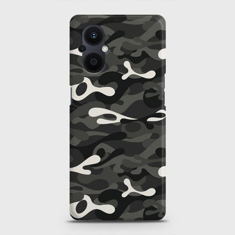 Oppo F21 Pro 5G Cover - Camo Series - Ranger Grey Design - Matte Finish - Snap On Hard Case with LifeTime Colors Guarantee