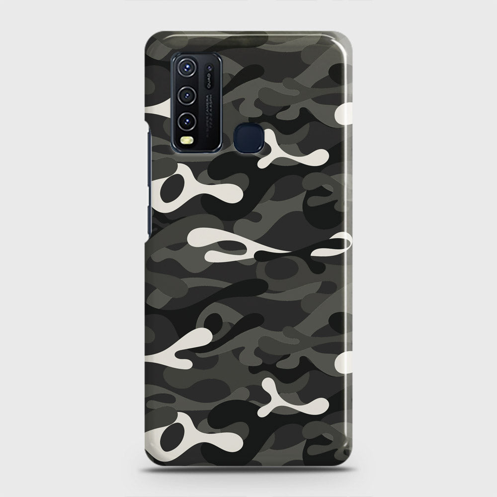 Vivo Y30  Cover - Camo Series - Ranger Grey Design - Matte Finish - Snap On Hard Case with LifeTime Colors Guarantee
